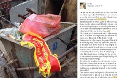 Bi hài thí sinh “Nữ hoàng sắc đẹp Việt Nam” ném danh hiệu vào thùng rác 